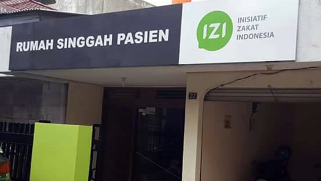 Rumah Singgah Pasien IZI. (Foto: Facebook Inisiatif Zakat)