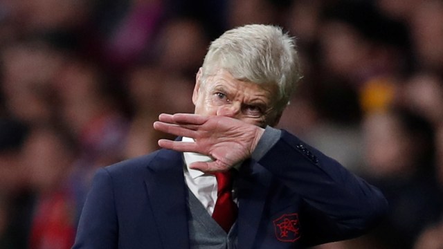 Manajer Arsenal, Arsene Wenger. (Foto: Matthew Childs/Reuters)