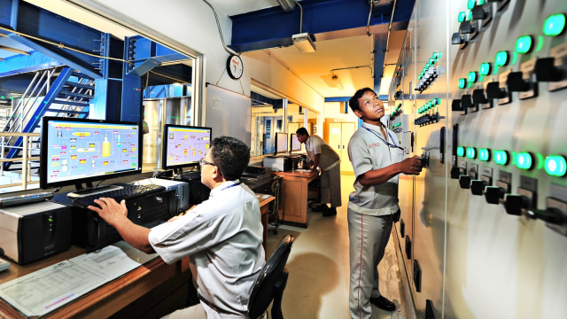 Refinery Control Room. (Foto: dok. Istimewa)