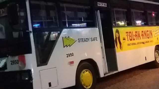 Bus Steady Safe. (Foto: Instagram/@qie_firdauzz)
