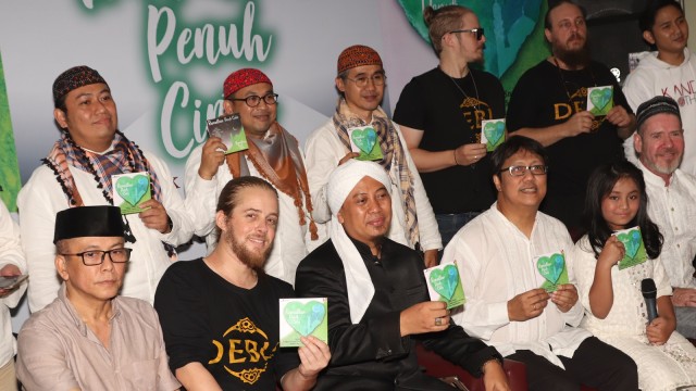 Peluncuran album Ramadhan Penuh Cinta (Foto: Munady Widjaja)