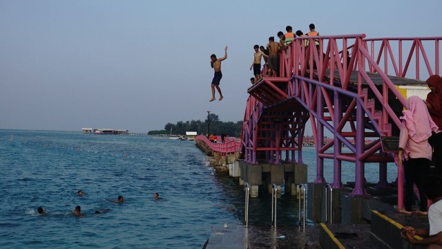 Jembatan Cinta Pulau Tidung, Kepulauan Seribu (Foto: Helmi Afandi Abdullah/kumparan)