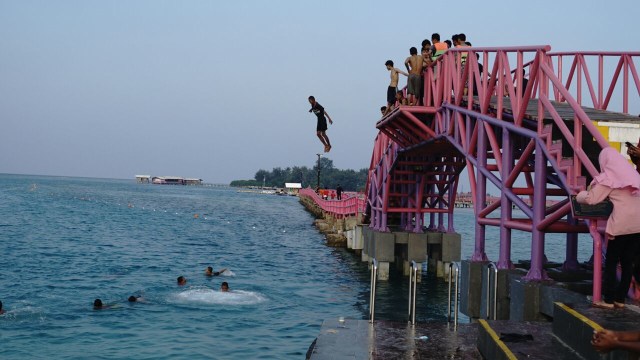 Jembatan Cinta Pulau Tidung, Kepulauan Seribu (Foto: Helmi Afandi Abdullah/kumparan)