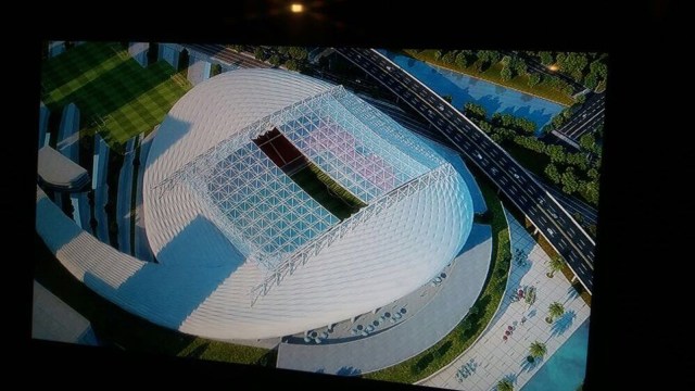 Konsep Jakarta Internasional Stadion (Foto: Moh Fajri/kumparan)