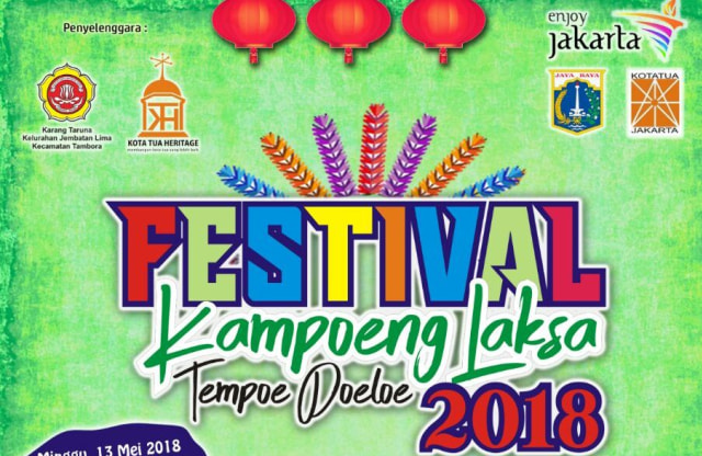 Lembaga Kota Tua Heritage Bersama Karang Taruna Akan Menggelar “Festival Kampoeng Laksa"