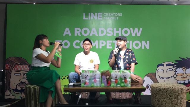 LINE Creators Roadshow & Competition di Jakarta. (Foto: Astrid Rahadiani/kumparan)