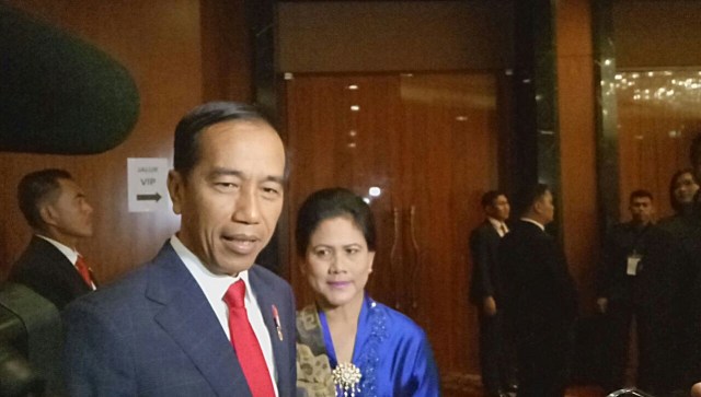 Jokowi dan Iriana (Foto: Regina/kumparan)