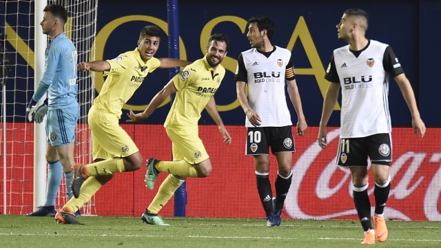 Villarreal vs Valencia (Foto: Jose Jordan/AFP)