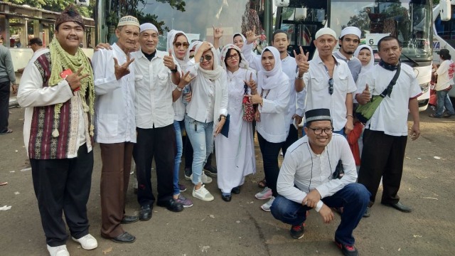 Relawan Jokowi ziarah ke Banten. (Foto: Dok. Relawan Jokowi)