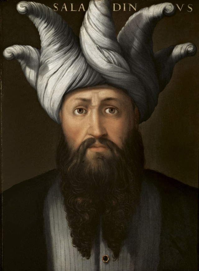 Lukisan Salahuddin Al Ayubbi.  (Foto: Pelukis: Cristofano dell'Altissimo)