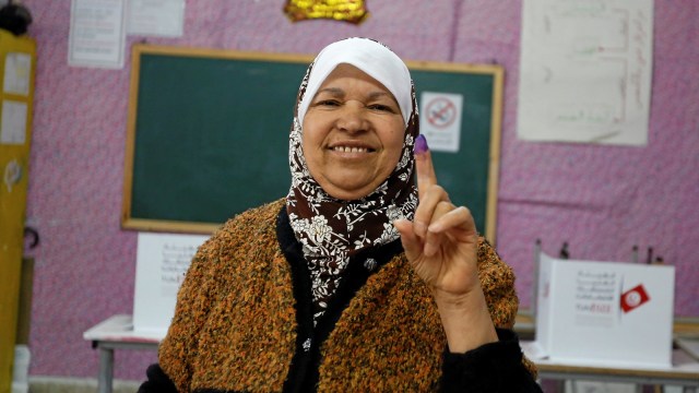 Pemilihan Umum di Tunisia. (Foto: Reuters/Zoubeir Souissi)