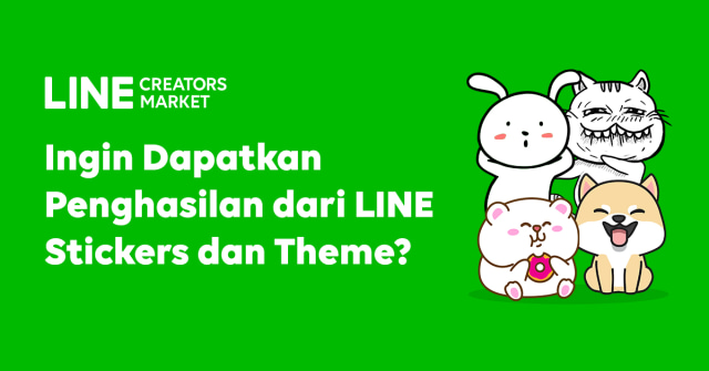 com-Dapat Penghasilan dari LINE Creators (Foto: kumparan)