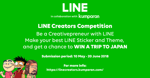 com-LINE Creators Competition (Foto: kumparan)