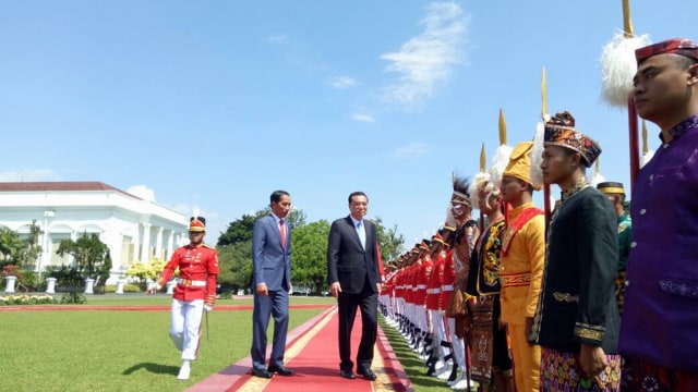 Joko Widodo dan PM China Li Keqiang. (Foto: Jihad Akbar/kumparan)