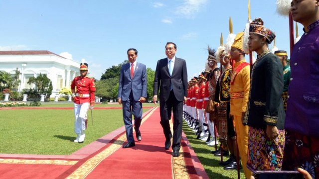 Joko Widodo dan PM China Li Keqiang. (Foto: Jihad Akbar/kumparan)