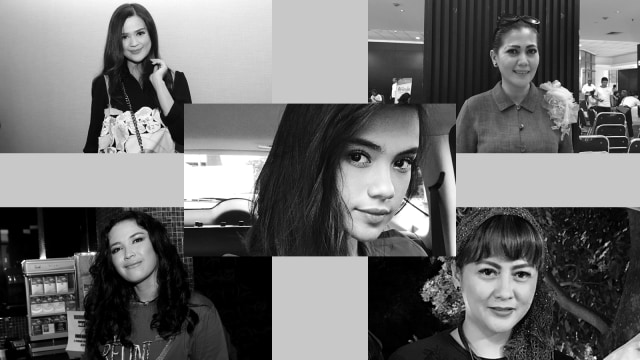 5 aktris yang perankan tokoh antagonis. (Foto: Munady Widjaja, Maria Gabrielle Putrinda/kumparan; Instagram @audimarissa @maudymohe)