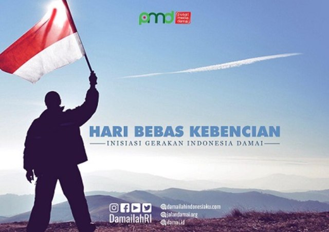 Hari Bebas Kebencian, Sebuah Inisiasi Gerakan Indonesia Damai