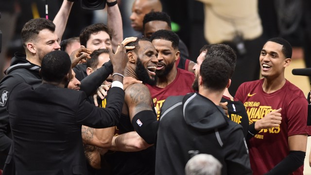 Cavaliers melaju ke final wilayah. (Foto:  Ken Blaze-USA TODAY Sports via Reuters)