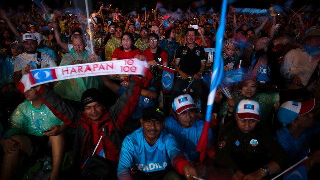 Kampanye Pemilu Malaysia (Foto: REUTERS/Athit Perawongmetha)