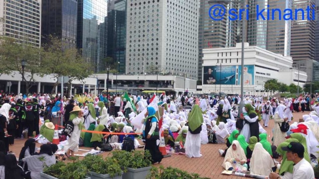 Momentum Menyambut Ramadhan Di Hong Kong Dengan Pawai bersama DDHK (1)