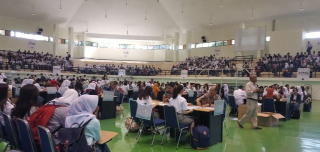 2.300 Calon Mahasiswa yang Lolos SNMPTN Ikuti Pendaftaran di ITB Jatinangor