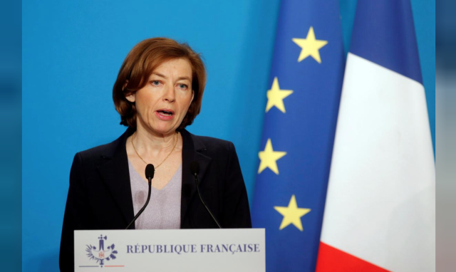 Menteri Pertahanan Prancis, Florence Parly Foto: Michel Euler/Pool via Reuters