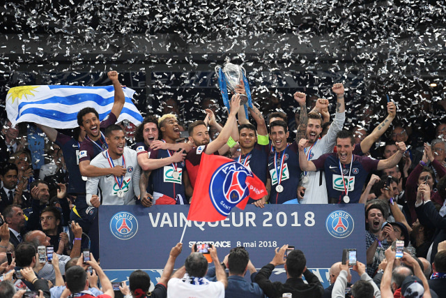 PSG juara Coupe de France. (Foto: REUTERS/Stringer)