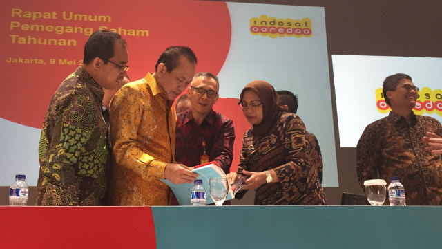RUPST PT Indosat Tbk. (Foto: Selfy Sandra Momongan/kumparan)