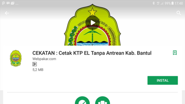 Cekatan: Aplikasi KTP Elektronik Ala Kabupaten Bantul