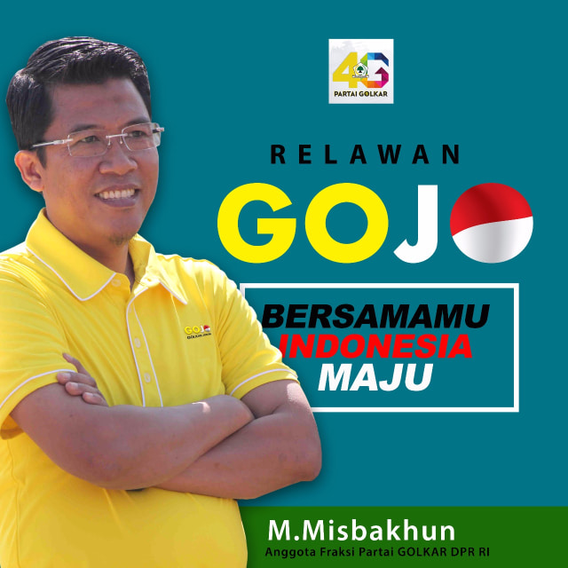 Detik-Detik Mukhamad Misbakhun dan GOJO Pasuruan Deklarasi Jokowi 2 Periode