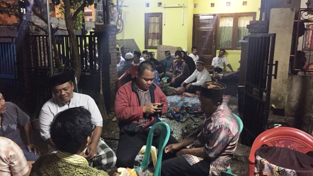 Suasana rumah duka Ipda Yudi Rospuji (Foto: Fachrul Irwinsyah/kumparan)