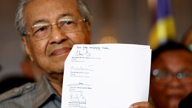 Mahathir Mohamad. (Foto: REUTERS/Lai Seng Sin)