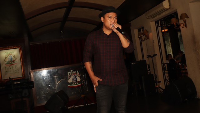 Posan Tobing gugat label musik Rp 5 Miliar terkait dengan royalti lagu Sayang. Foto: Munady