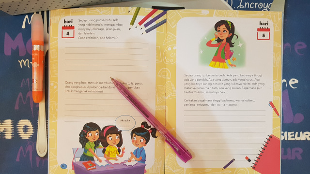 Buku Latihan Menulis dari SiDU (Foto: Prameshwari Sugiri)