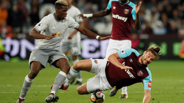 Laga West Ham vs United. (Foto: REUTERS/David Klein)