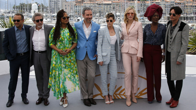 Juri Perempuan di Cannes Film Festival. (Foto: Jean-Paul Pelissier/Reuters)