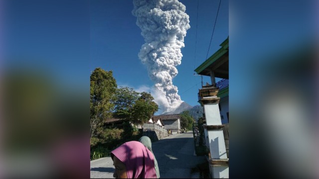 Erupsi Gunung Merapi  (Foto: Dok. BNPB)