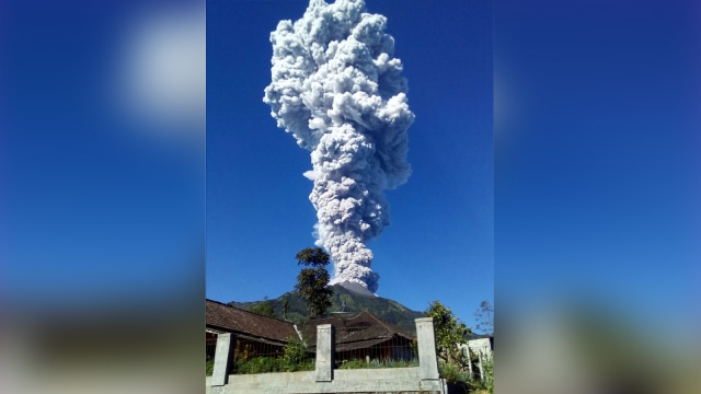 Erupsi Gunung Merapi  (Foto: Dok. BNPB)