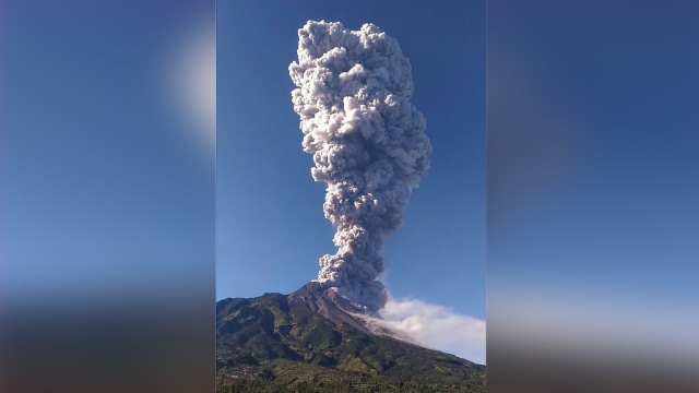 Erupsi Gunung Merapi  (Foto: Dok. BNPB)