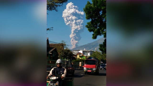 Erupsi Gunung Merapi  (Foto: Dok. BNPB)