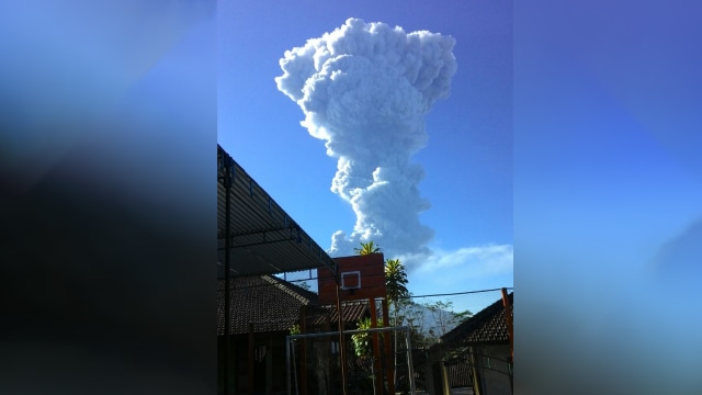 Erupsi Gunung Merapi. (Foto: Dok. Istimewa)