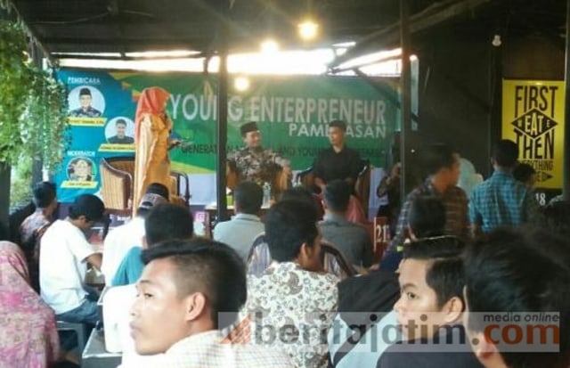 Badrut Tamam Dekati Young Enterpreneur di Pamekasan