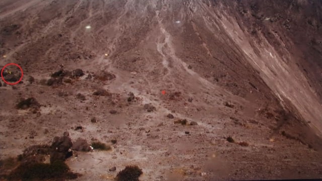 Evakuasi pendaki Gunung Merapi (Foto: Dok. BPPTKG)