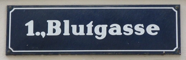 Gang Blutgasse di Wina, Austria (Foto: Wikimedia Commons)