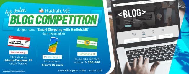 Kompetisi Blog "Smart Shopping with Hadiah.ME"