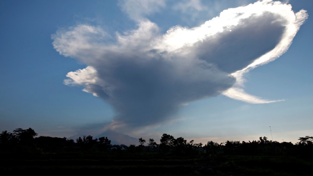Erupsi Gunung Merapi (Foto: Reuters/Dwi Oblo)