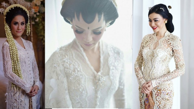 Inspirasi kebaya pengantin Kartini (Foto: Dok. Didiet Maulana & Istimewa)