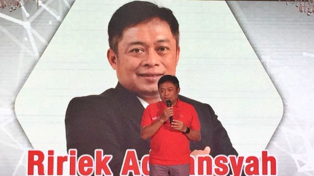 Direktur Utama Telkomsel, Ririek Adriansyah. (Foto: Astrid Rahadiani/kumparan)