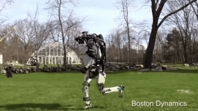 Robot Atlas jogging. (Foto: Boston Dynamics)