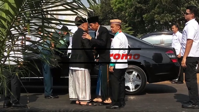 Kedatangan Jokowi di Pesantren Bayt Al-Hikmah Disambut Gus Idris